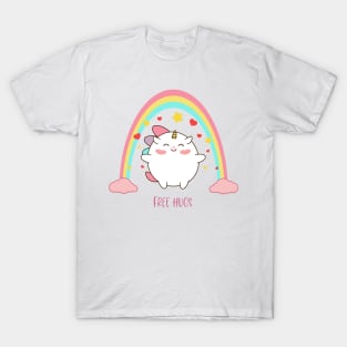 Free hugs unicorn T-Shirt